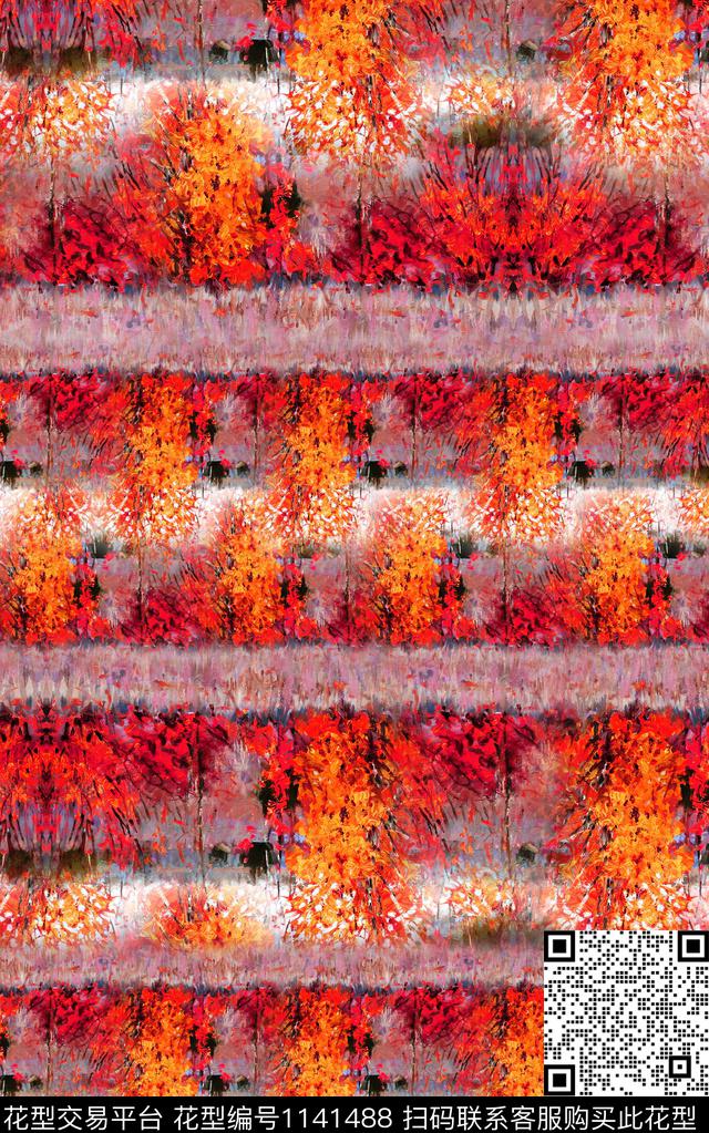 肌理抽象中老年数码印花华亿平台下载（图片编号: 1141488） - 瓦栏（Walan）