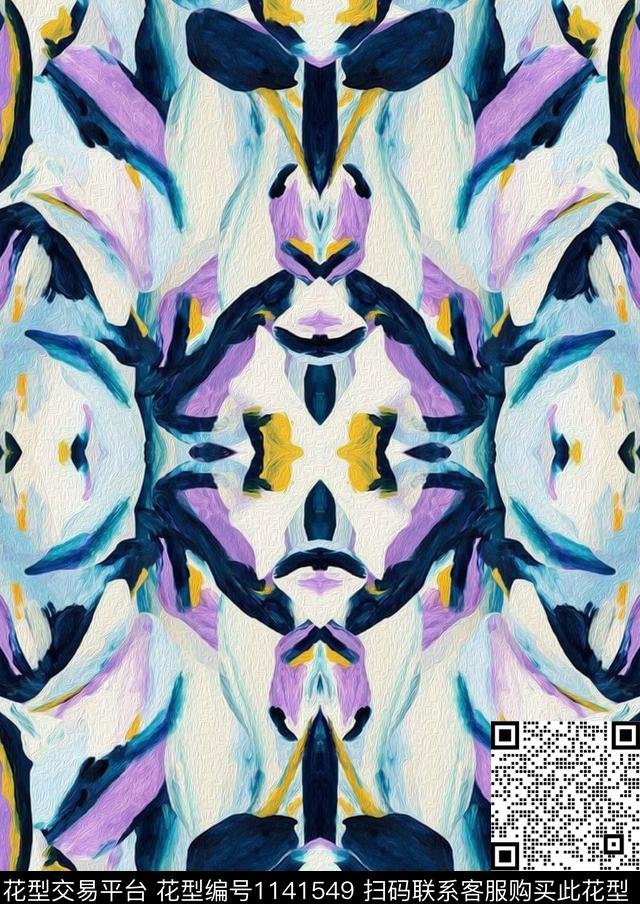 动物抽象数码华亿平台数码印花华亿平台下载（图片编号: 1141549） - 瓦栏（Walan）