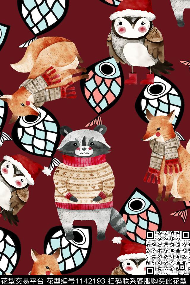 动物大牌风数码华亿平台数码印花华亿平台下载（图片编号: 1142193） - 瓦栏（Walan）