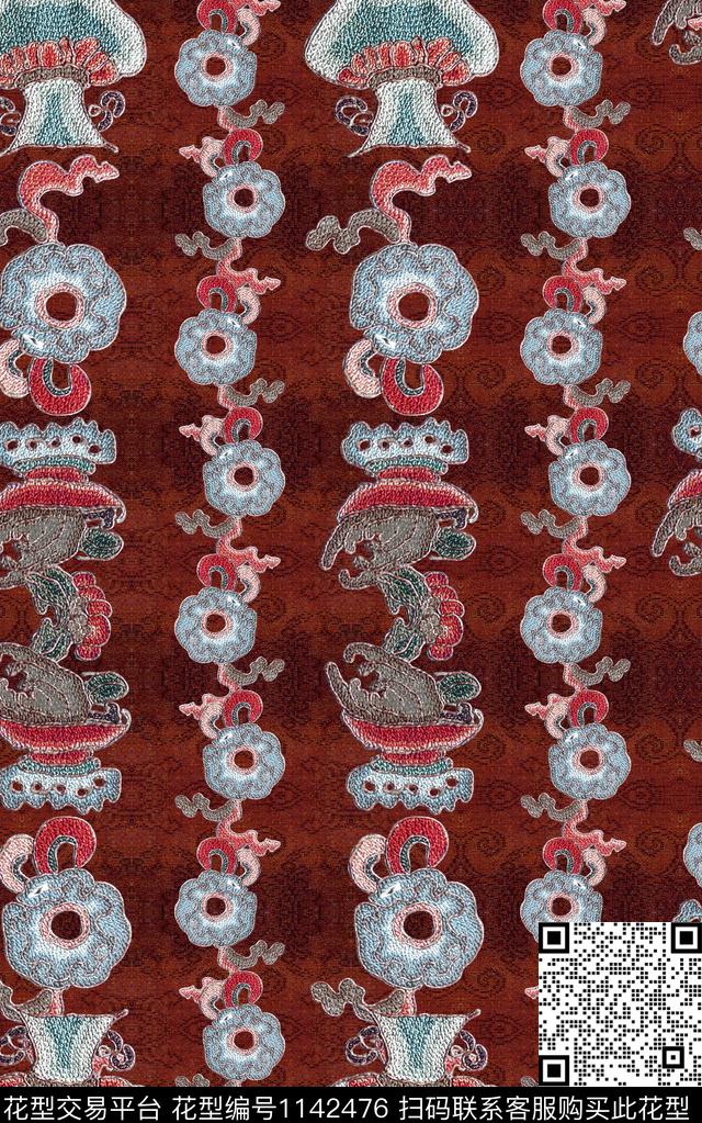 肌理数码华亿平台绣花华亿平台数码印花华亿平台下载（图片编号: 1142476） - 瓦栏（Walan）