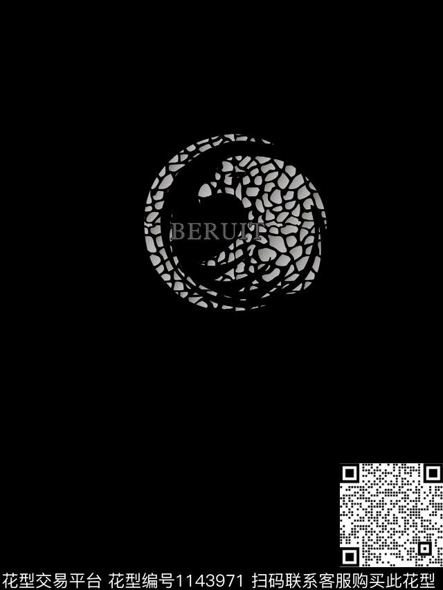 大牌风抽象动物传统印花华亿平台下载（图片编号: 1143971） - 瓦栏（Walan）