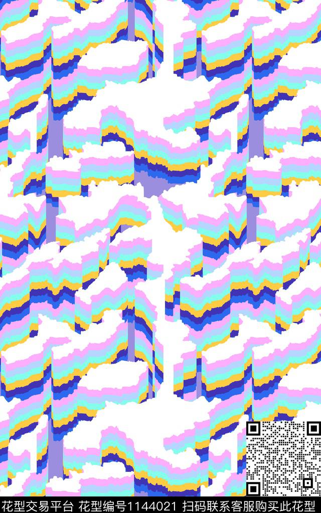 大牌风3D立体糖果传统印花华亿平台下载（图片编号: 1144021） - 瓦栏（Walan）