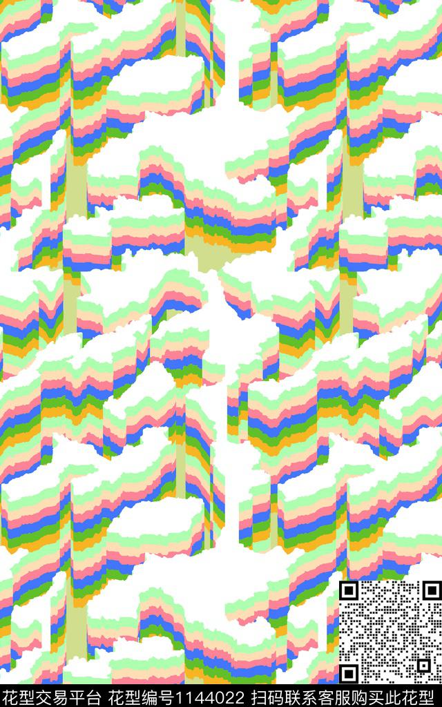 大牌风3D立体糖果传统印花华亿平台下载（图片编号: 1144022） - 瓦栏（Walan）