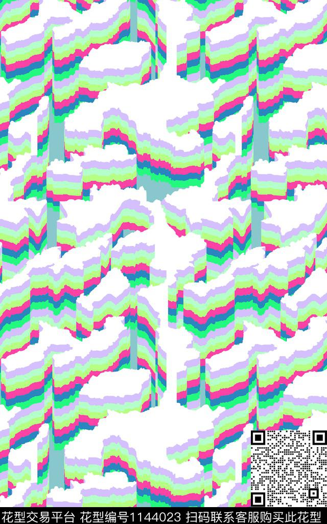 大牌风3D立体糖果传统印花华亿平台下载（图片编号: 1144023） - 瓦栏（Walan）