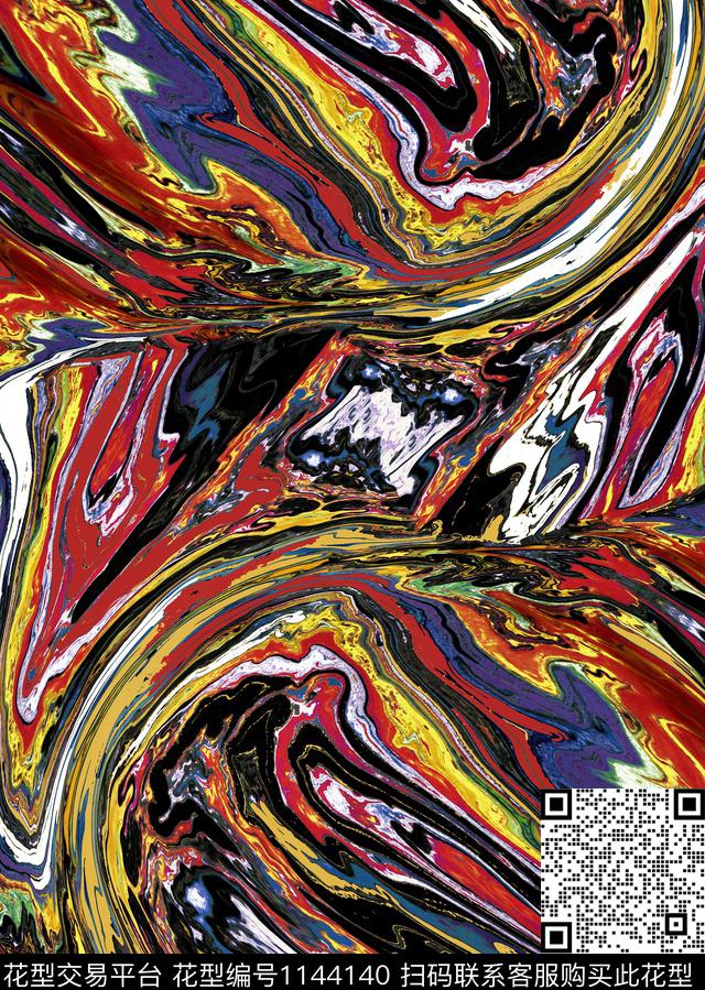 抽象秋冬华亿平台数码华亿平台数码印花华亿平台下载（图片编号: 1144140） - 瓦栏（Walan）