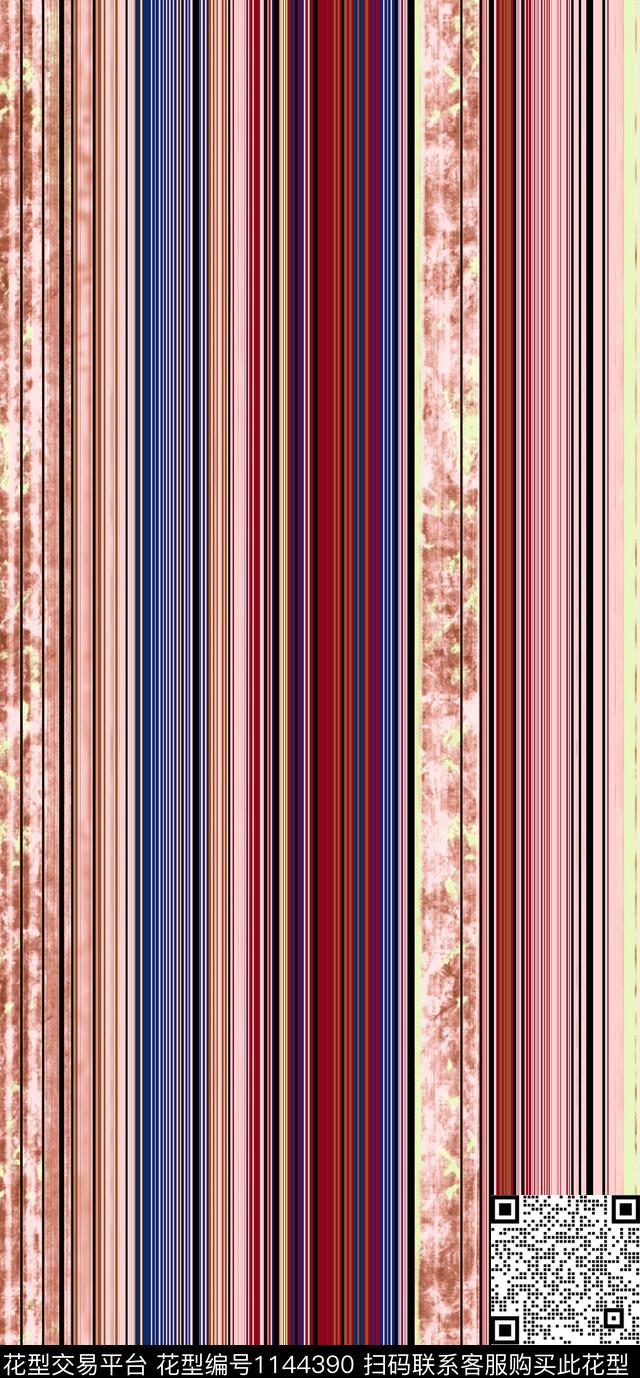 女装几何条纹传统印花华亿平台下载（图片编号: 1144390） - 瓦栏（Walan）