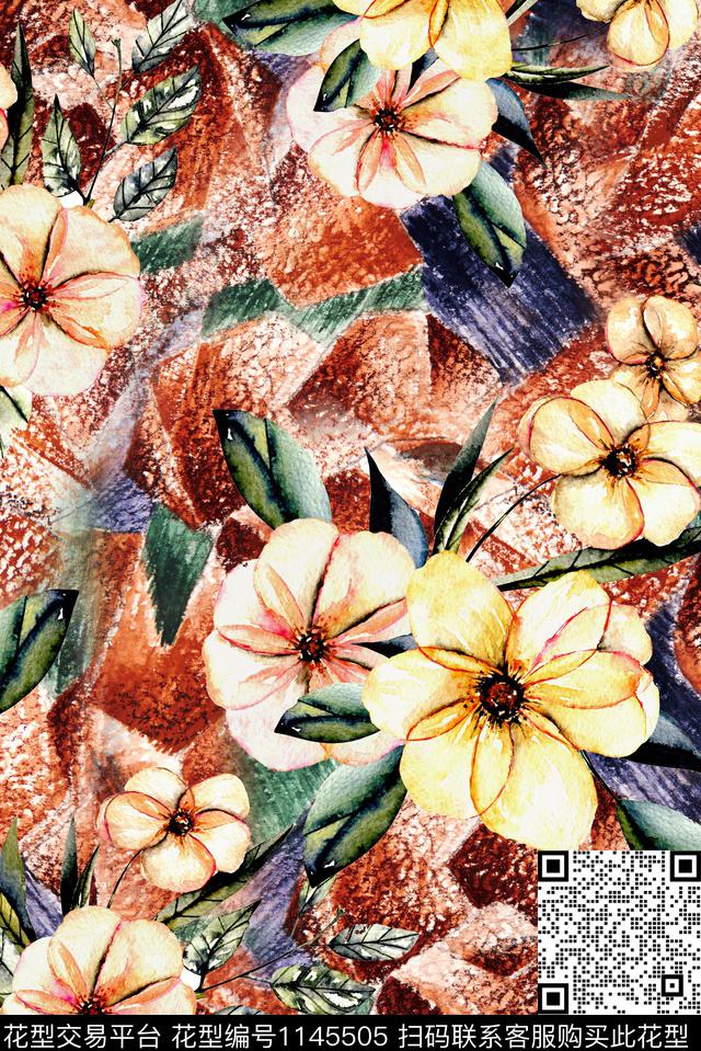 秋冬华亿平台复古数码华亿平台数码印花华亿平台下载（图片编号: 1145505） - 瓦栏（Walan）