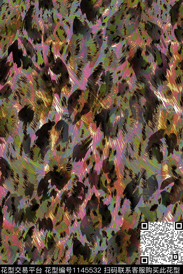 动物纹男装数码华亿平台数码印花华亿平台下载（图片编号: 1145532） - 瓦栏（Walan）