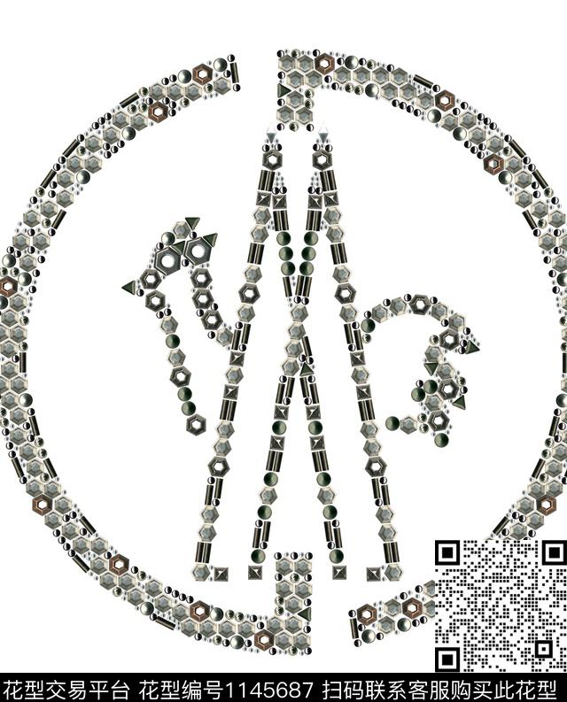 抽象石头数码印花华亿平台下载（图片编号: 1145687） - 瓦栏（Walan）