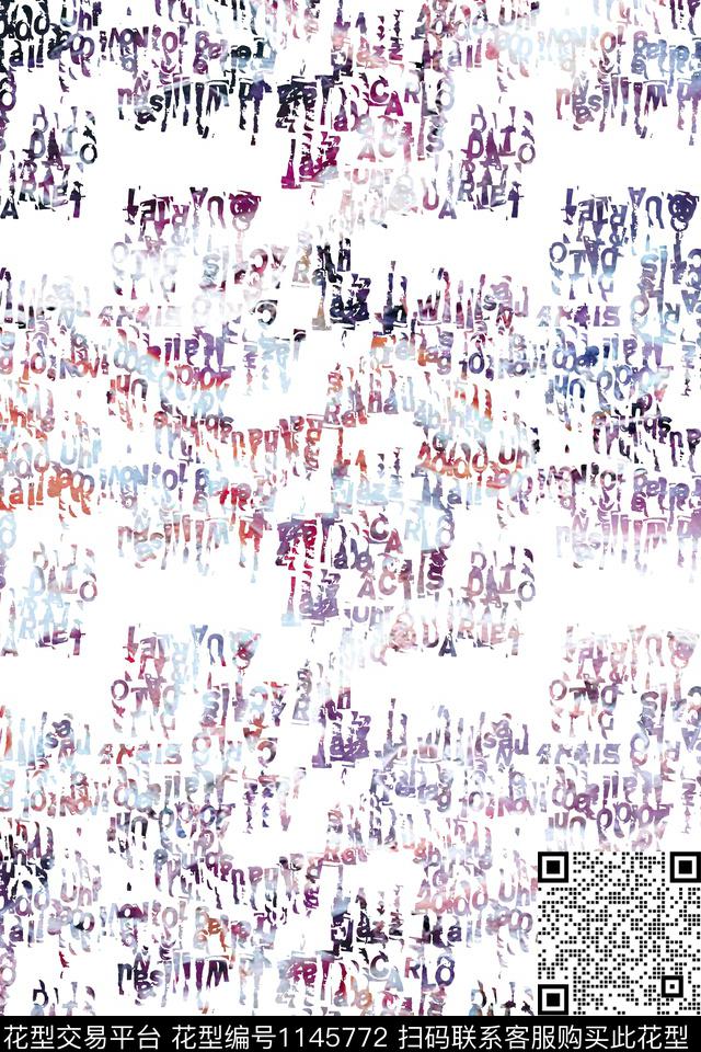 抽象休闲数码华亿平台数码印花华亿平台下载（图片编号: 1145772） - 瓦栏（Walan）