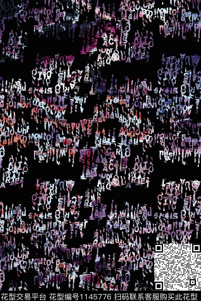 抽象休闲数码华亿平台数码印花华亿平台下载（图片编号: 1145776） - 瓦栏（Walan）