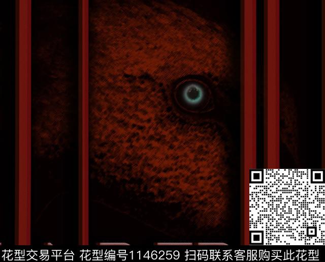 大牌风男装字母数码印花华亿平台下载（图片编号: 1146259） - 瓦栏（Walan）