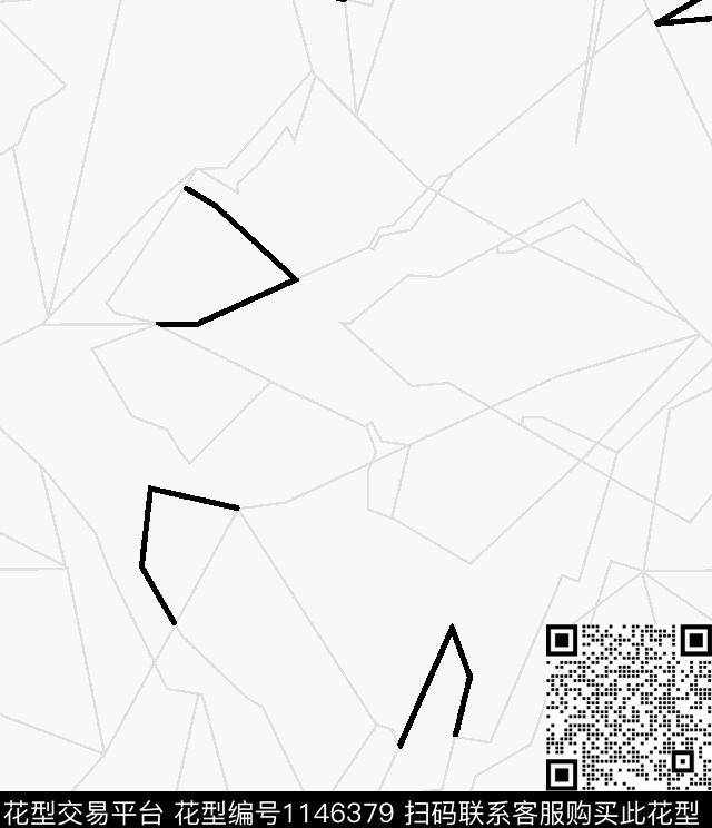 抽象大牌风男装传统印花华亿平台下载（图片编号: 1146379） - 瓦栏（Walan）