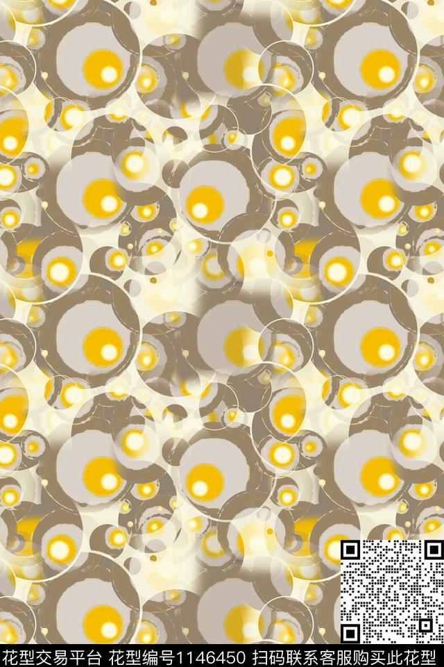 几何精致几何手绘线条笔触数码印花华亿平台下载（图片编号: 1146450） - 瓦栏（Walan）