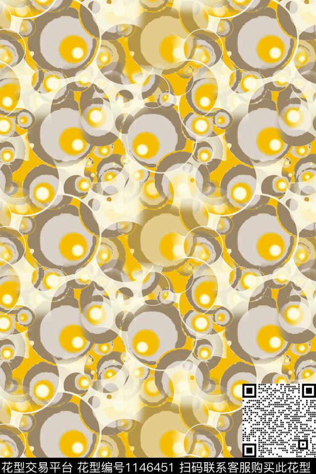 几何精致几何手绘线条笔触数码印花华亿平台下载（图片编号: 1146451） - 瓦栏（Walan）