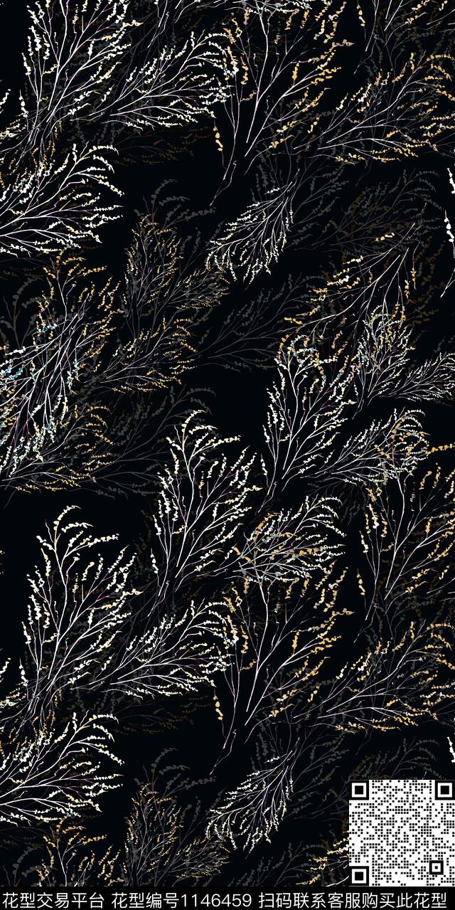 大牌风抽象数码华亿平台数码印花华亿平台下载（图片编号: 1146459） - 瓦栏（Walan）