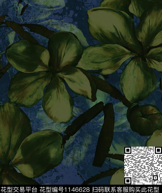 香云纱旗袍中国风数码印花华亿平台下载（图片编号: 1146628） - 瓦栏（Walan）