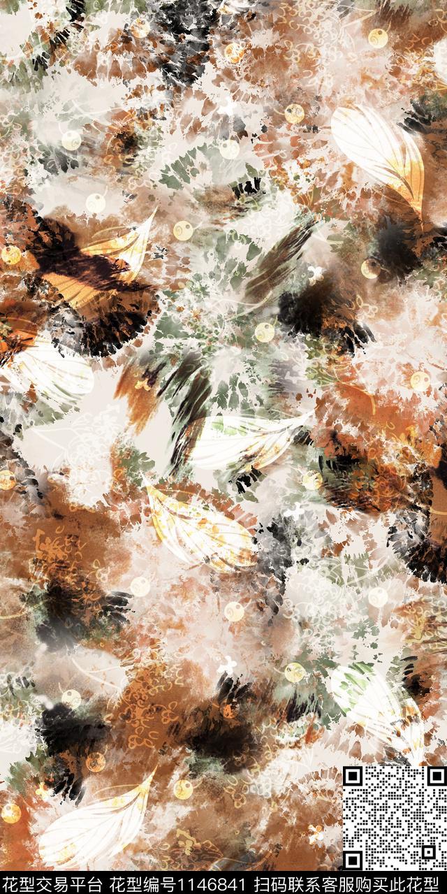 抽象大牌风数码华亿平台数码印花华亿平台下载（图片编号: 1146841） - 瓦栏（Walan）