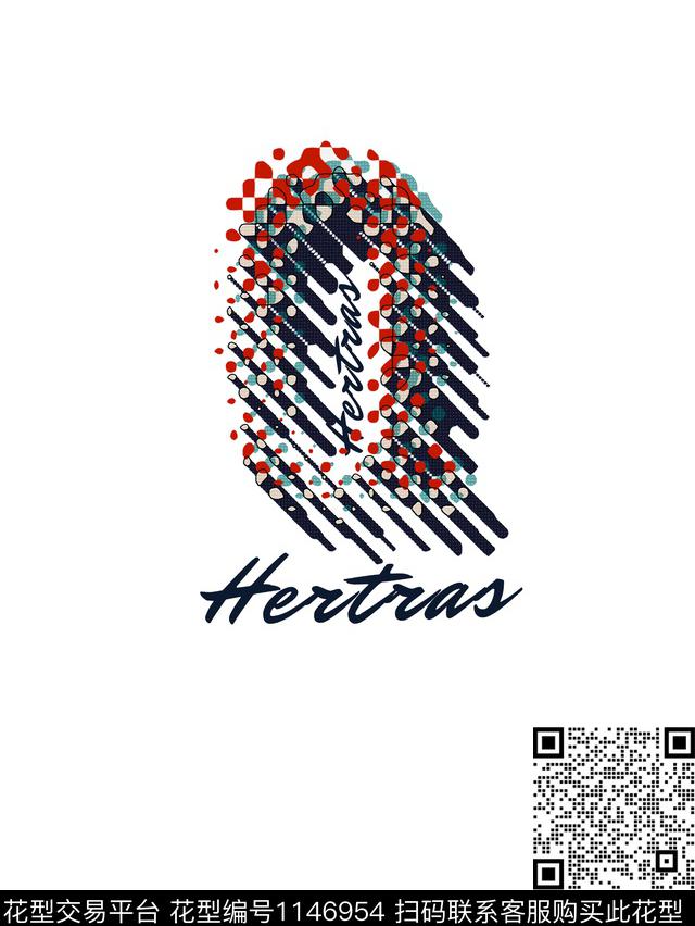 抽象男装创意传统印花华亿平台下载（图片编号: 1146954） - 瓦栏（Walan）