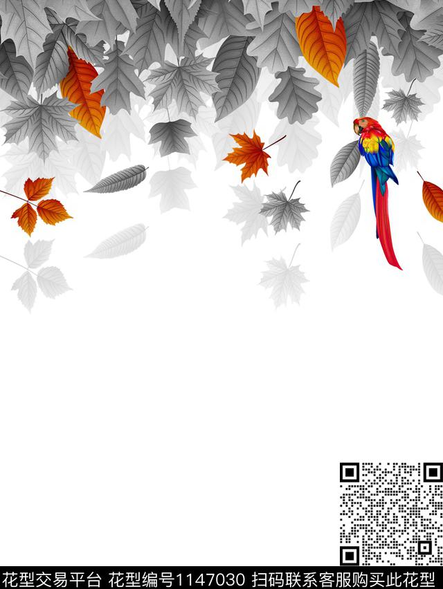 花鸟男装数码华亿平台数码印花华亿平台下载（图片编号: 1147030） - 瓦栏（Walan）