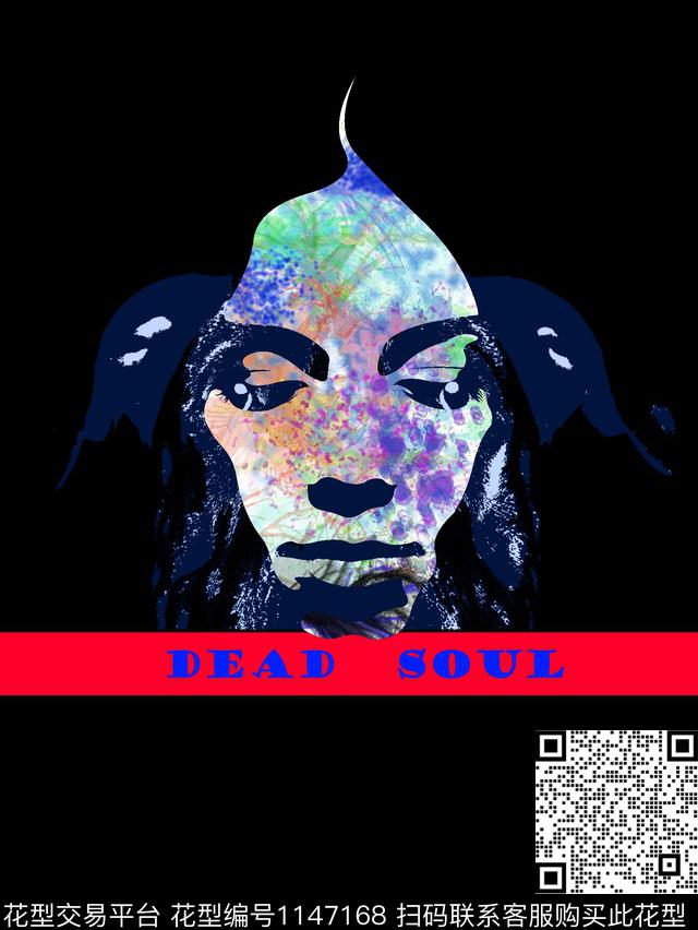 抽象女装男装数码印花华亿平台下载（图片编号: 1147168） - 瓦栏（Walan）