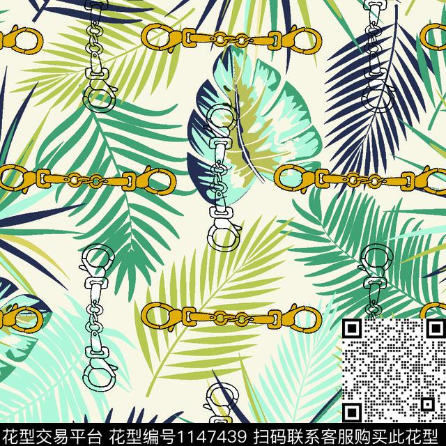 链条男装数码印花华亿平台下载（图片编号: 1147439） - 瓦栏（Walan）