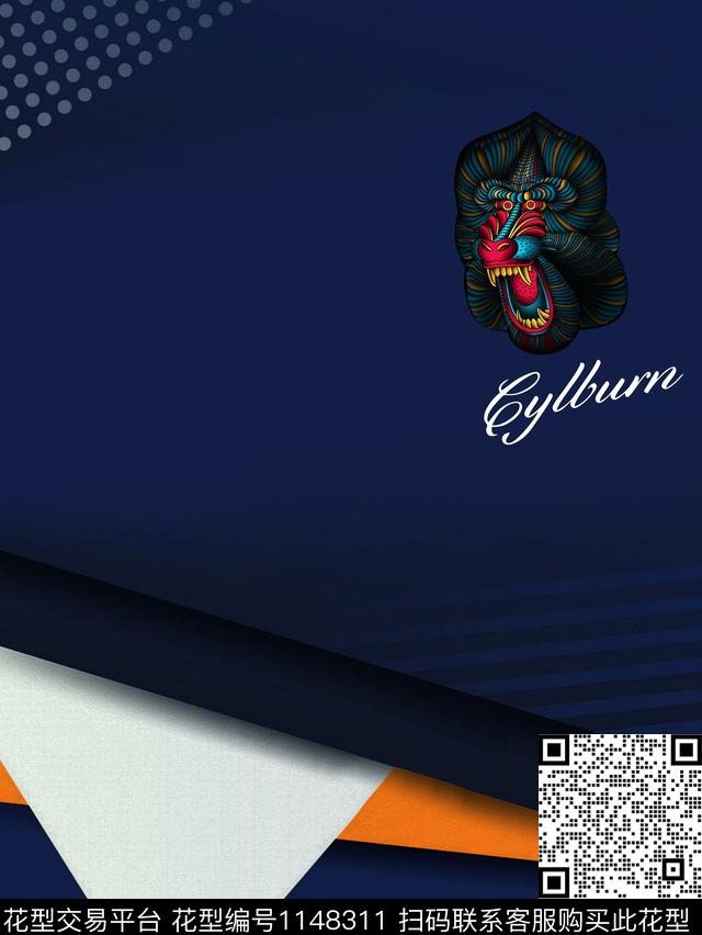 动物男装数码华亿平台数码印花华亿平台下载（图片编号: 1148311） - 瓦栏（Walan）