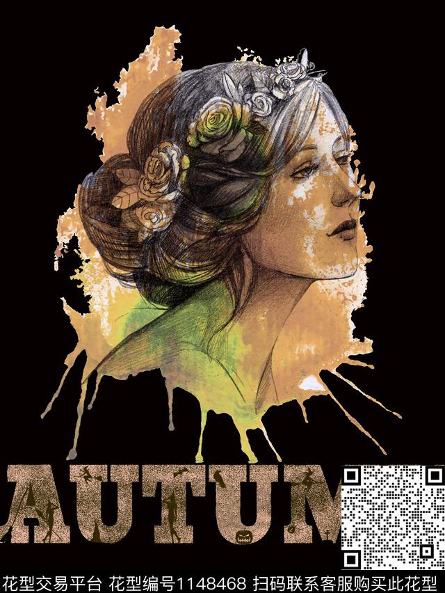 卫衣大衣女头传统印花华亿平台下载（图片编号: 1148468） - 瓦栏（Walan）