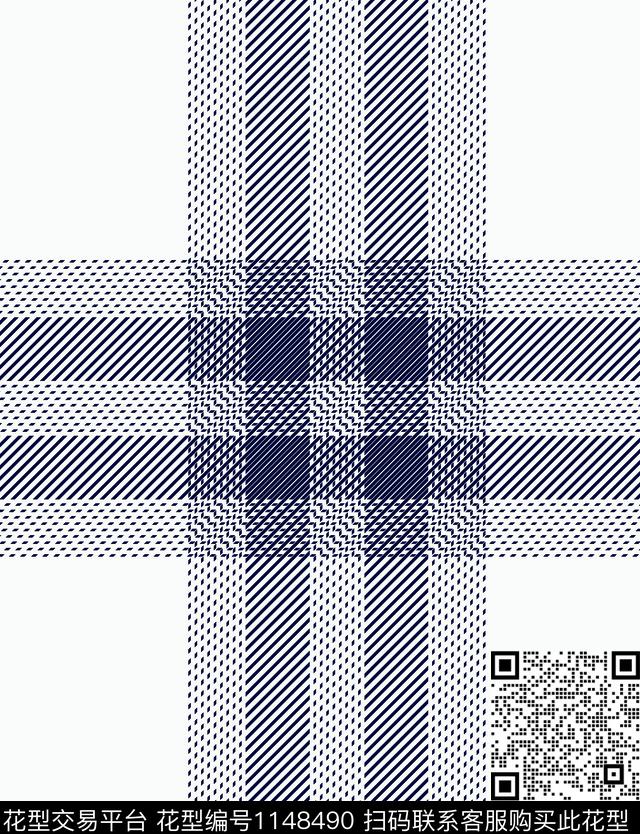 大牌风格子男装传统印花华亿平台下载（图片编号: 1148490） - 瓦栏（Walan）