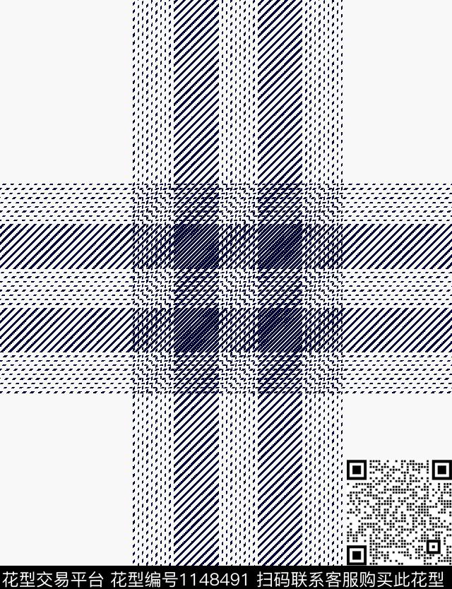 大牌风格子男装传统印花华亿平台下载（图片编号: 1148491） - 瓦栏（Walan）