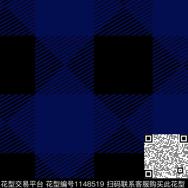 大牌风格子男装传统印花华亿平台下载（图片编号: 1148519） - 瓦栏（Walan）