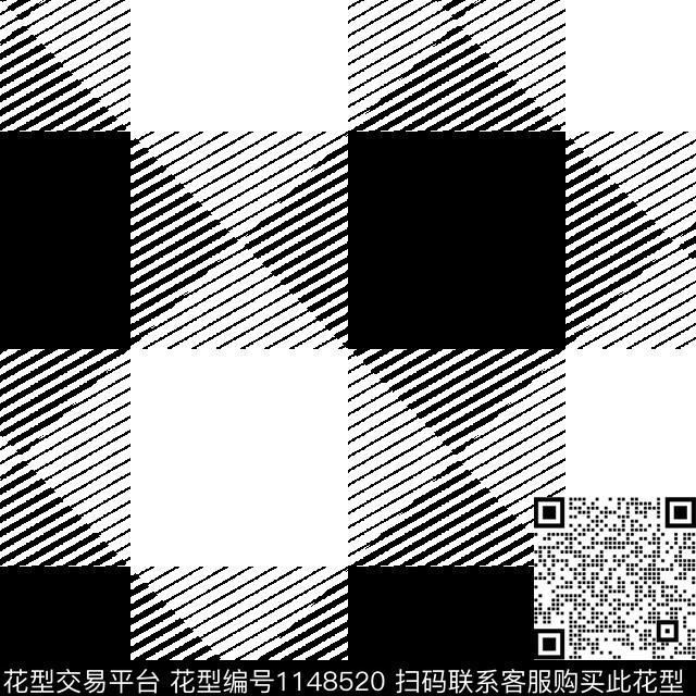 大牌风格子男装传统印花华亿平台下载（图片编号: 1148520） - 瓦栏（Walan）