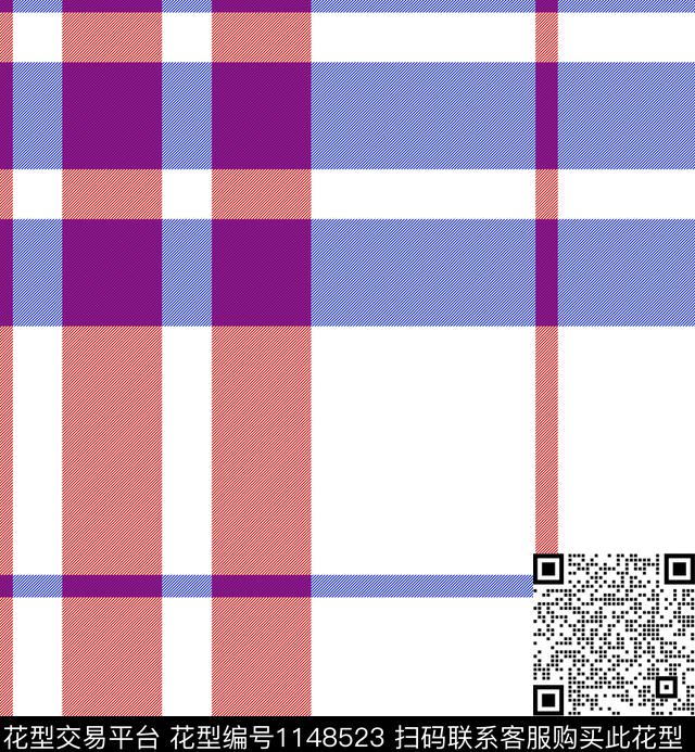 大牌风格子男装传统印花华亿平台下载（图片编号: 1148523） - 瓦栏（Walan）