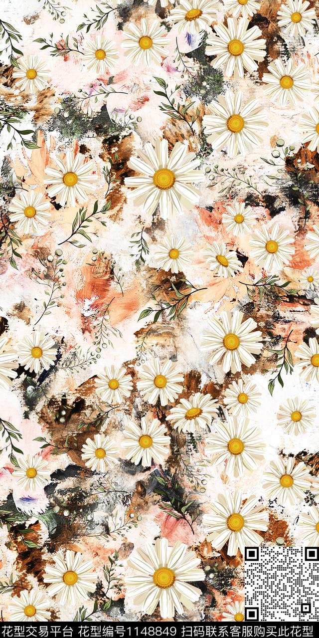 抽象大牌风数码华亿平台数码印花华亿平台下载（图片编号: 1148849） - 瓦栏（Walan）