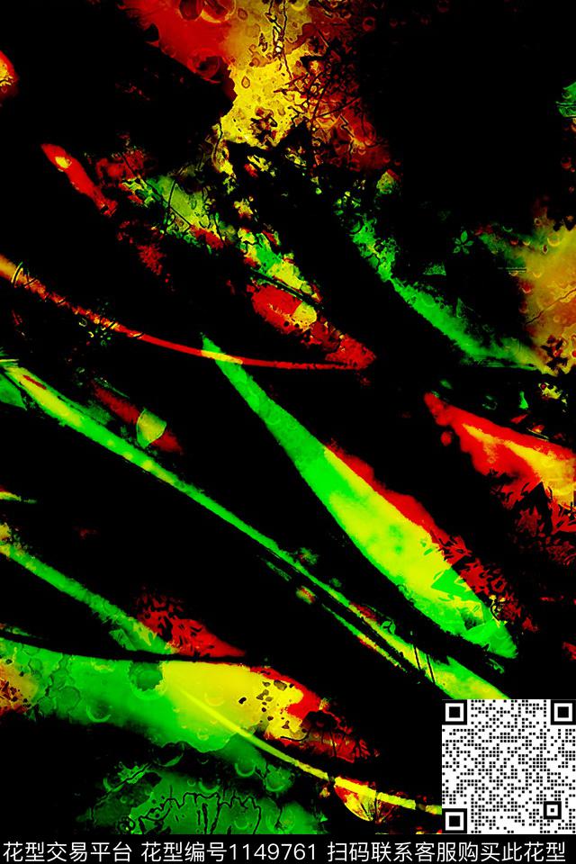 大牌风男装几何传统印花华亿平台下载（图片编号: 1149761） - 瓦栏（Walan）