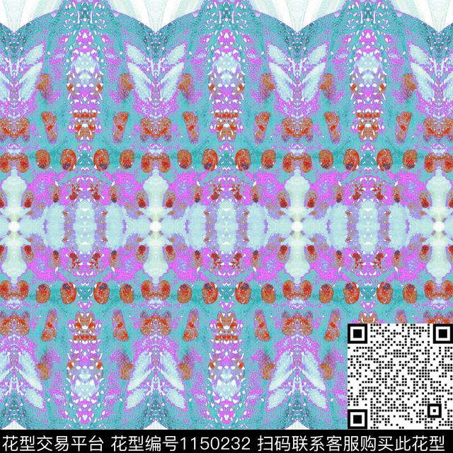 定位花数码华亿平台几何数码印花华亿平台下载（图片编号: 1150232） - 瓦栏（Walan）