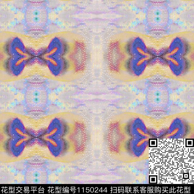 定位花数码华亿平台几何数码印花华亿平台下载（图片编号: 1150244） - 瓦栏（Walan）