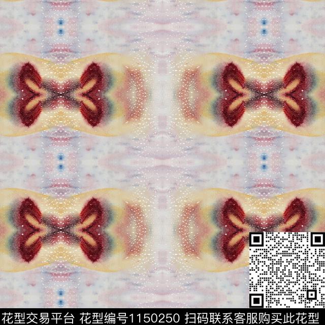 定位花数码华亿平台几何数码印花华亿平台下载（图片编号: 1150250） - 瓦栏（Walan）