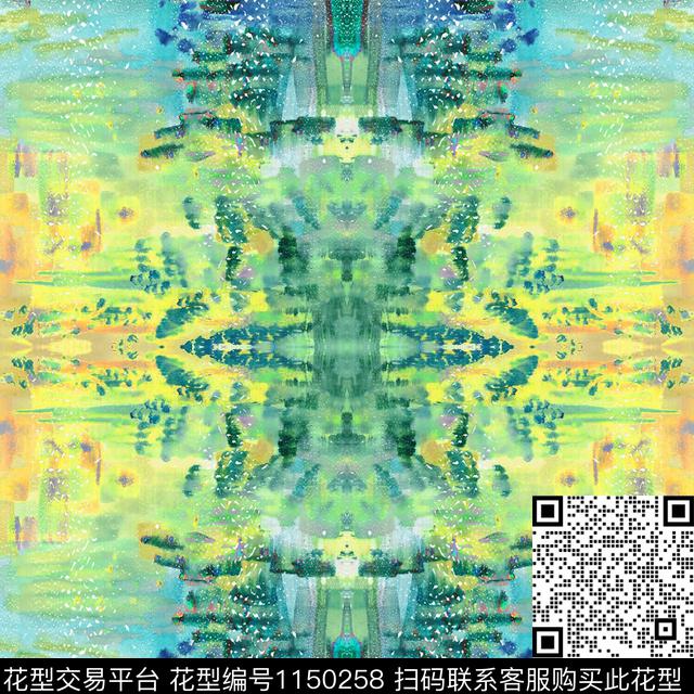 定位花数码华亿平台几何数码印花华亿平台下载（图片编号: 1150258） - 瓦栏（Walan）