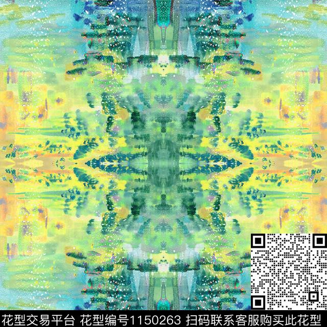 定位花数码华亿平台几何数码印花华亿平台下载（图片编号: 1150263） - 瓦栏（Walan）