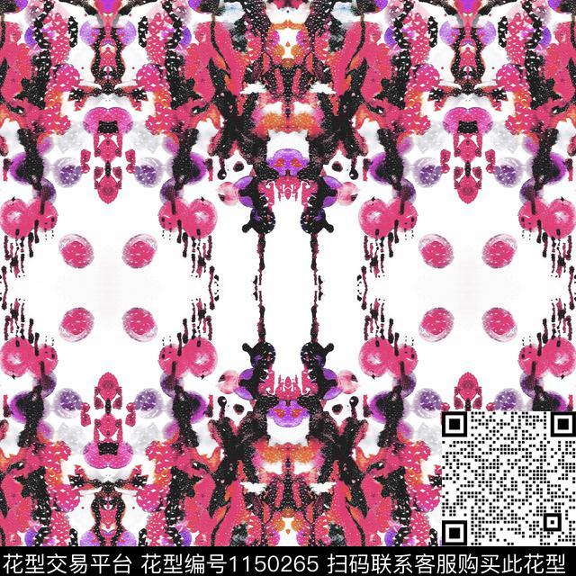 定位花数码华亿平台几何数码印花华亿平台下载（图片编号: 1150265） - 瓦栏（Walan）