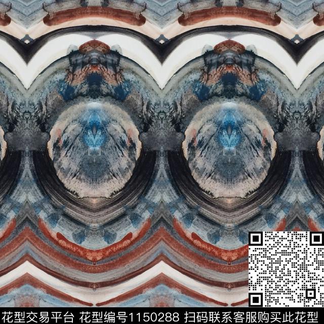 定位花数码华亿平台几何数码印花华亿平台下载（图片编号: 1150288） - 瓦栏（Walan）