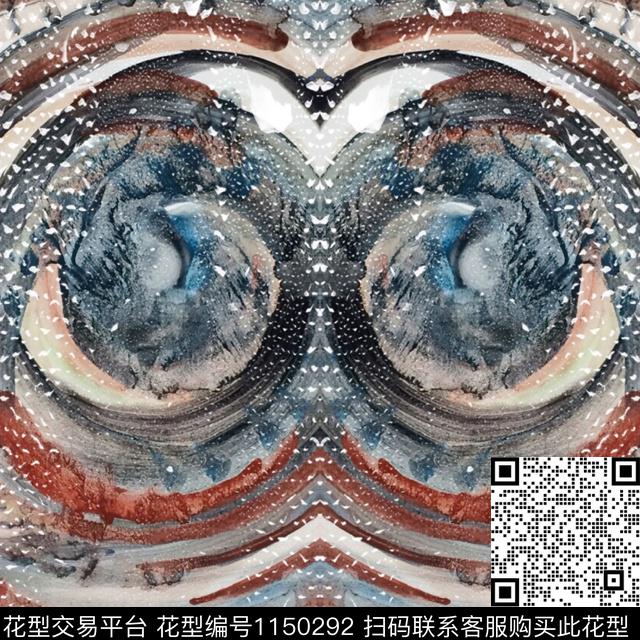 定位花数码华亿平台几何数码印花华亿平台下载（图片编号: 1150292） - 瓦栏（Walan）