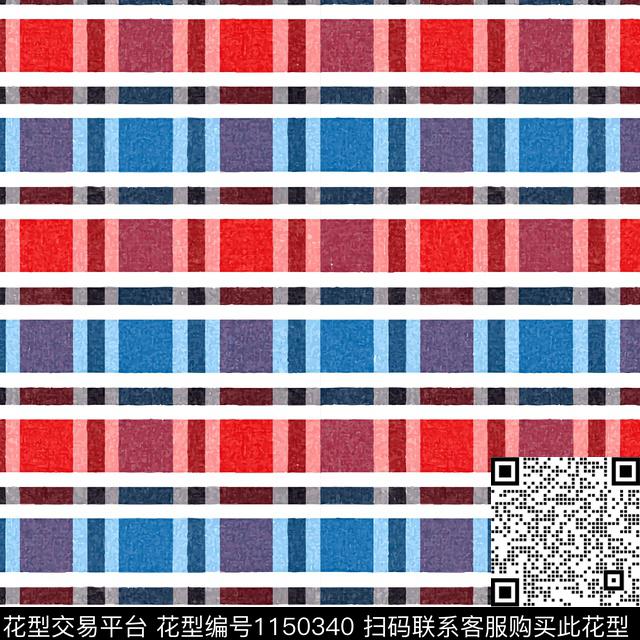 条纹格子骷髅数码印花华亿平台下载（图片编号: 1150340） - 瓦栏（Walan）