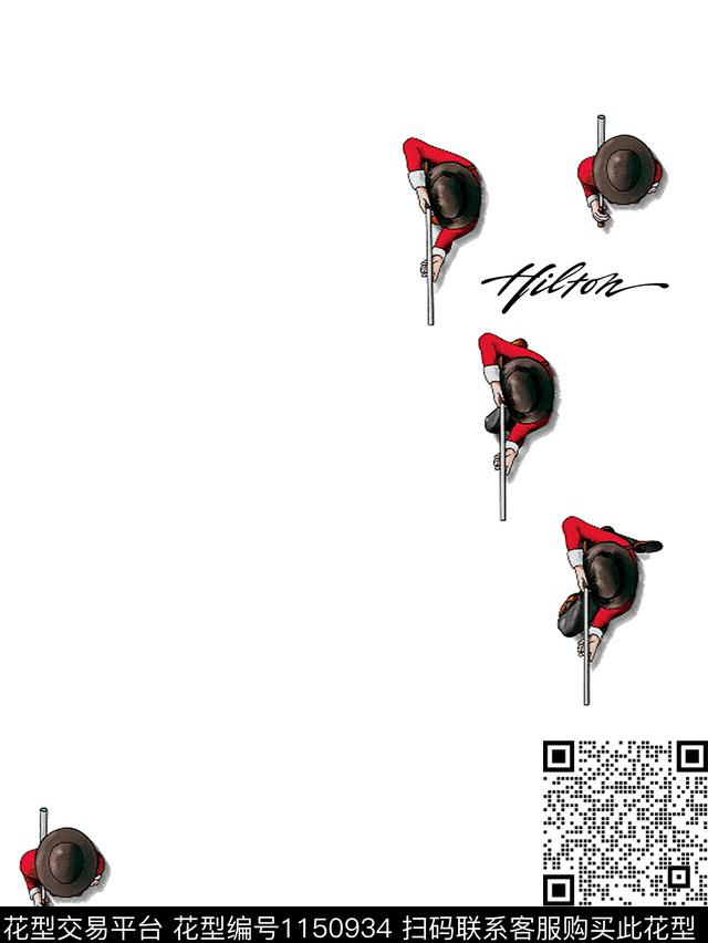 人物大牌风男装数码印花华亿平台下载（图片编号: 1150934） - 瓦栏（Walan）