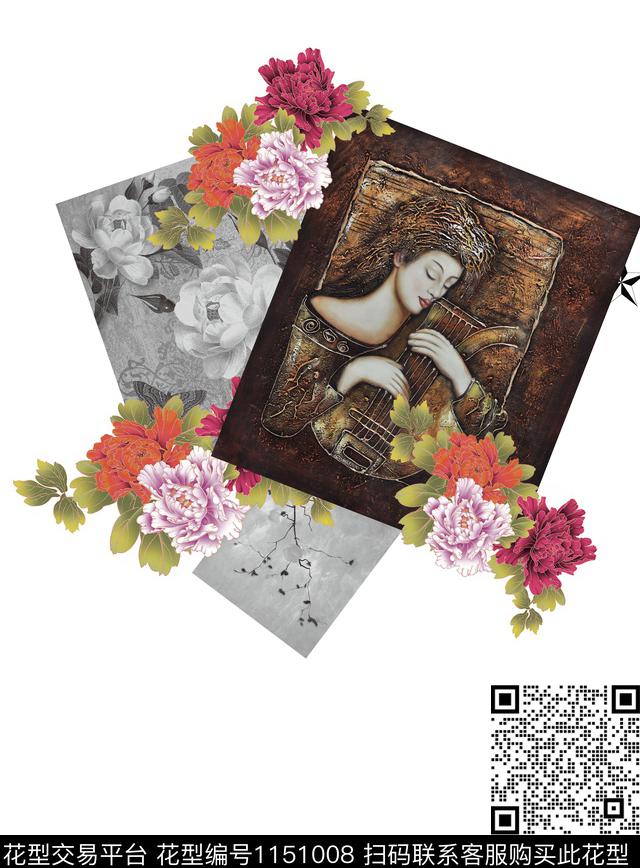 大牌风男装几何传统印花华亿平台下载（图片编号: 1151008） - 瓦栏（Walan）