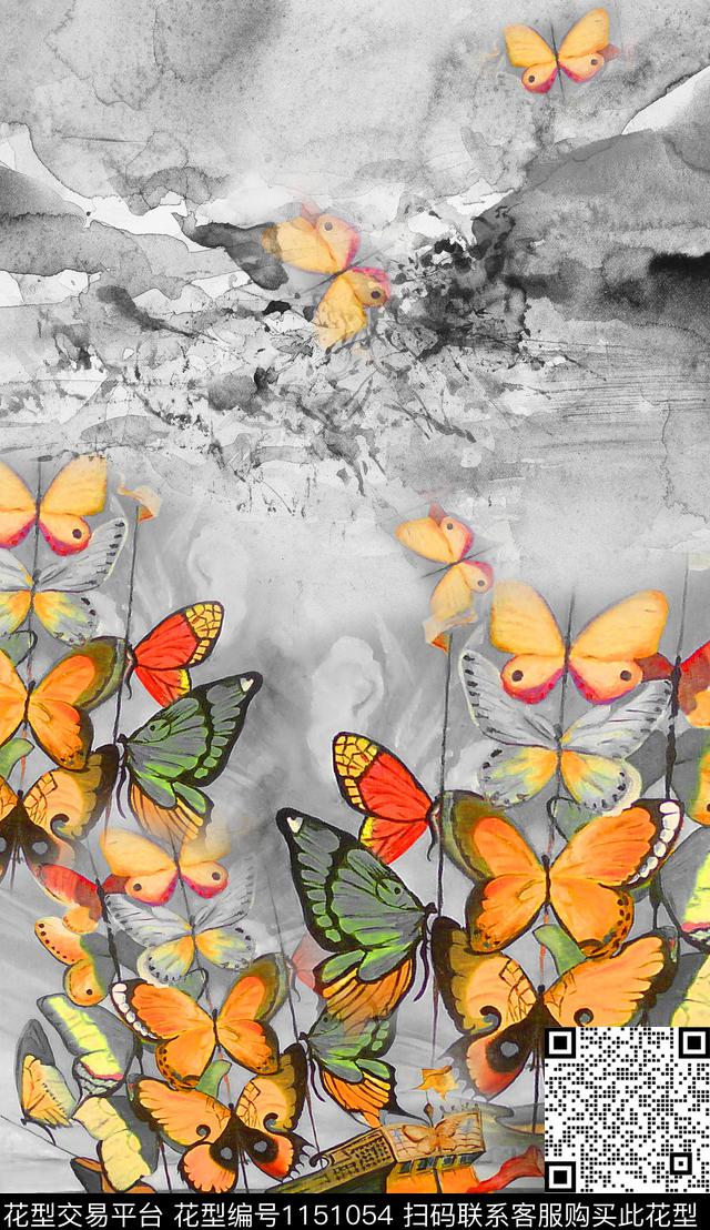 定位花动物中老年数码印花华亿平台下载（图片编号: 1151054） - 瓦栏（Walan）