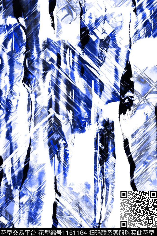 大牌风男装几何传统印花华亿平台下载（图片编号: 1151164） - 瓦栏（Walan）