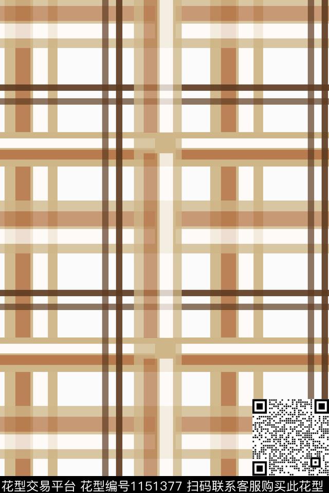 格子图案线条放大格纹传统印花华亿平台下载（图片编号: 1151377） - 瓦栏（Walan）