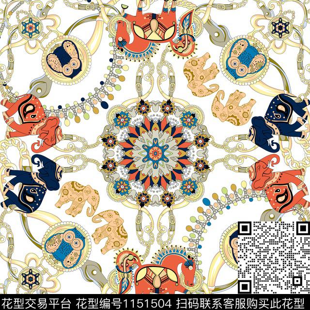 大牌风小碎花花卉数码印花华亿平台下载（图片编号: 1151504） - 瓦栏（Walan）